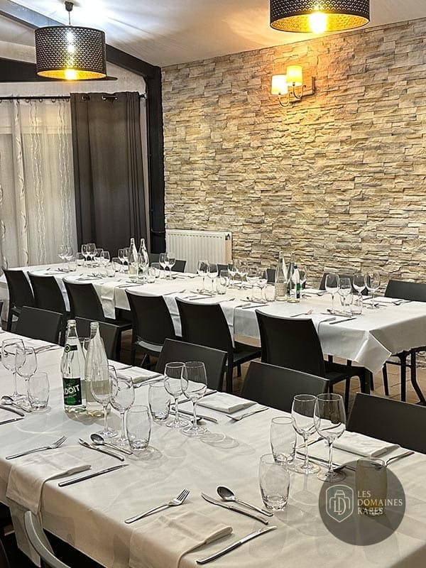 Restaurant du domaine La Combe d'été à Baubigny en Bourgogne-Franche-Comté
