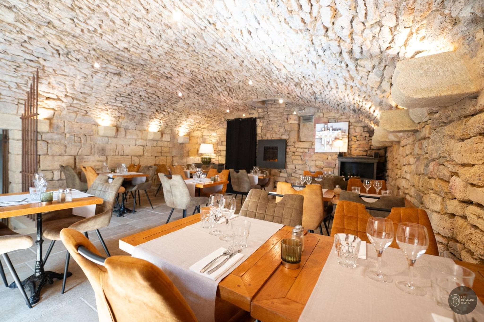 Restaurant de l'hôtel La Couleuvrine à Sarlat en Nouvelle-Aquitaine