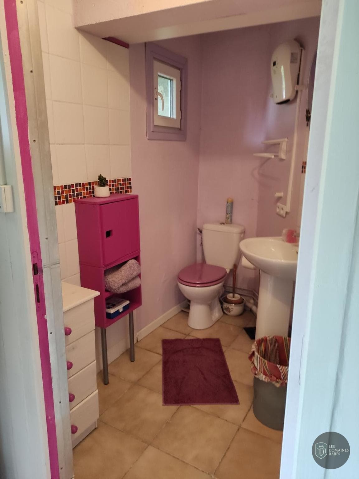 Salle de bain du lieu La Désirade en Bretagne