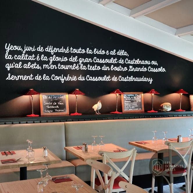 Restaurant de l'hôtel La Dinée en Occitanie