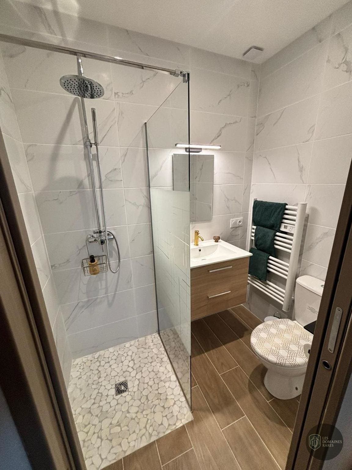 Salle de bain du lieu La Dune de Jade en Pays de la Loire
