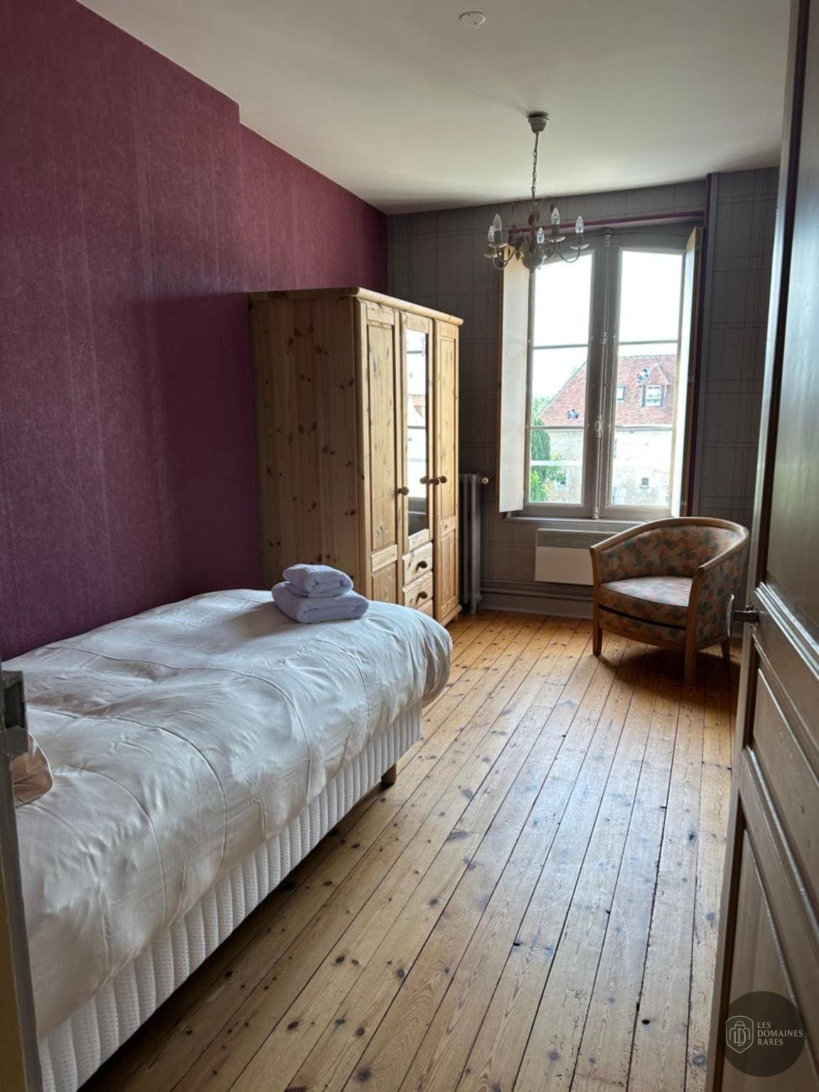 Chambre de l'abbaye La Ferme de l'Abbaye à Clairmarais en Hauts-de-France