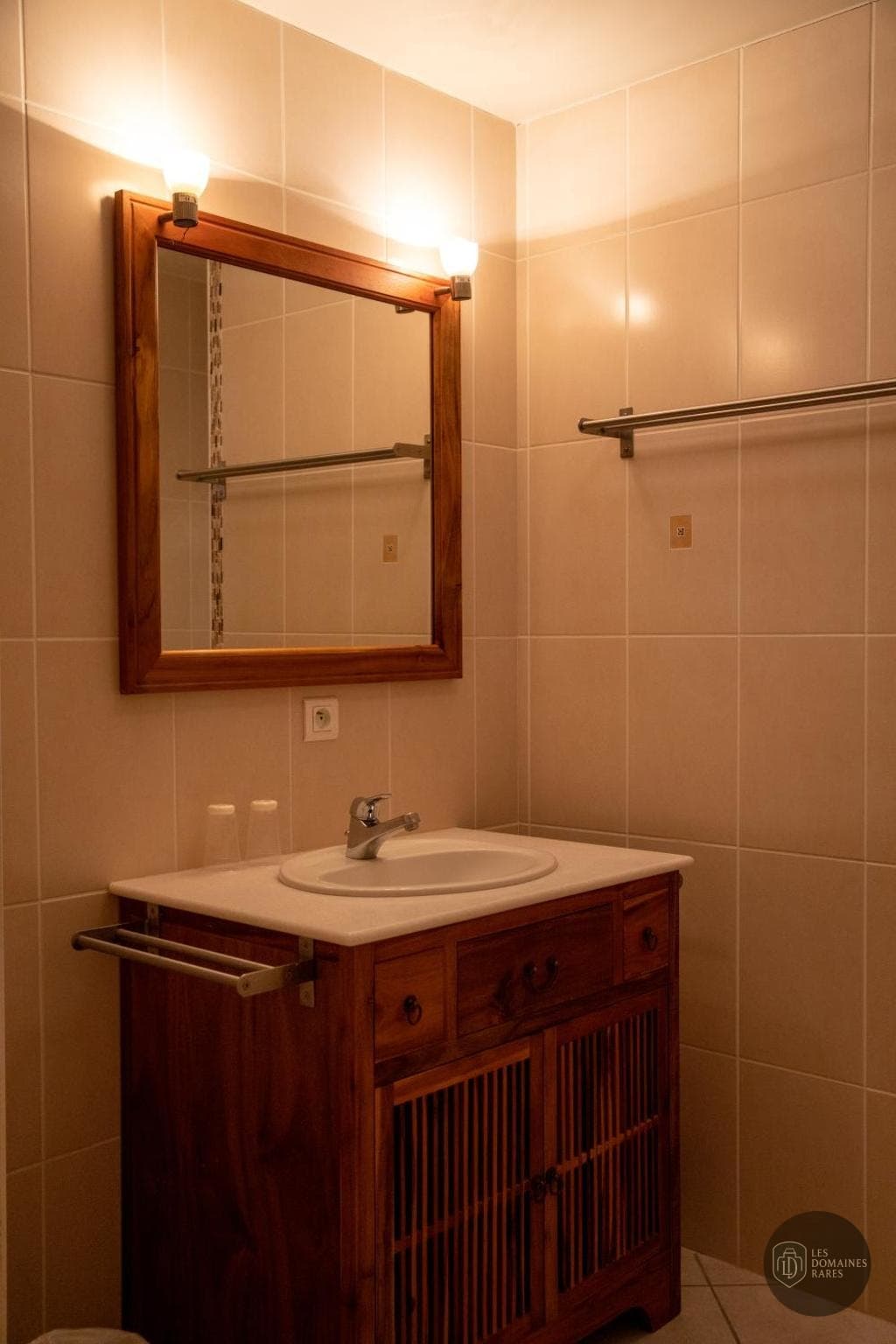 Salle de bain de la ferme La Ferme du Haut à Cramoisy en Hauts-de-France