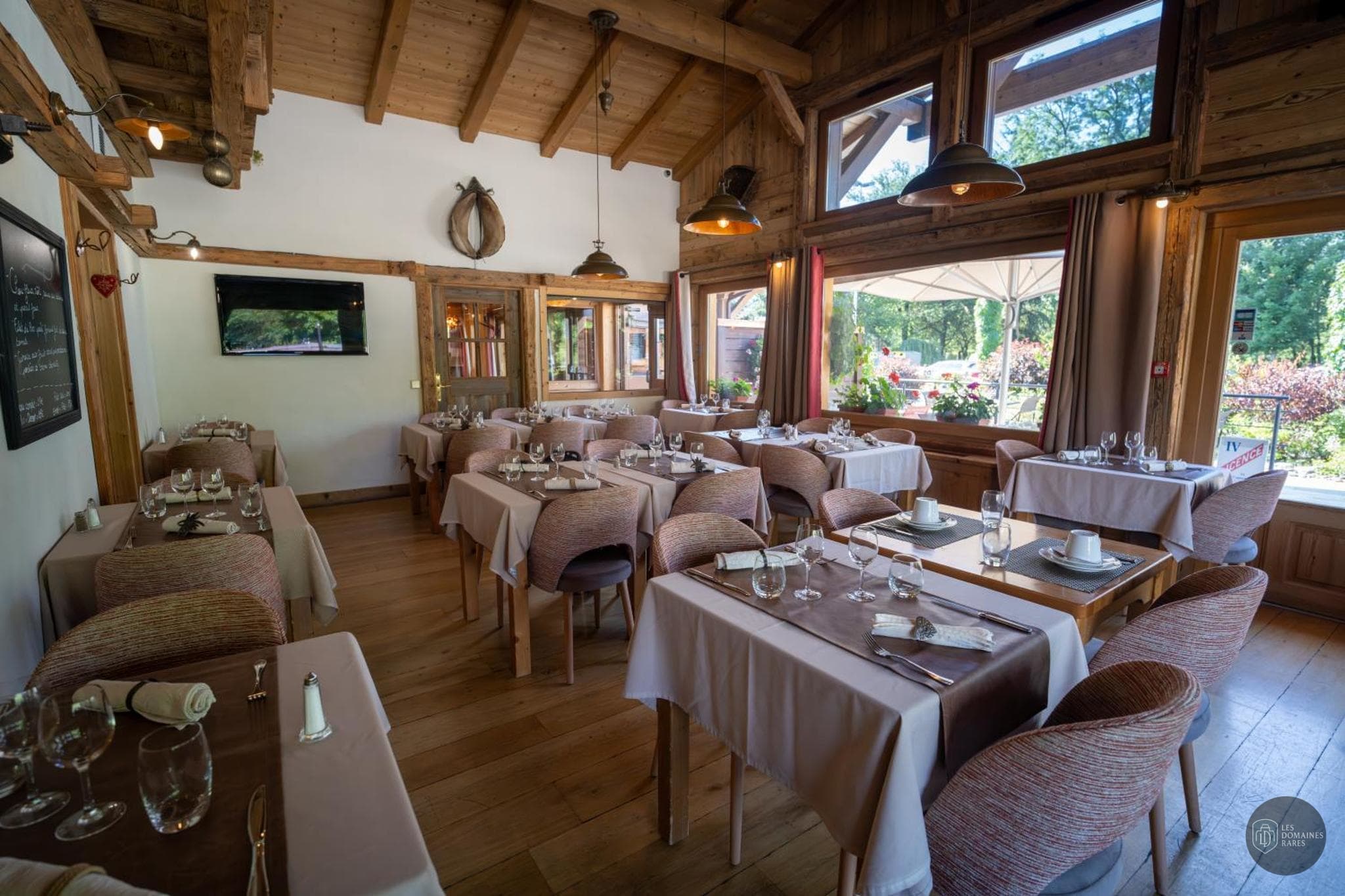 Restaurant de l'hôtel La Ferme du Lac à Thyez en Auvergne-Rhône-Alpes