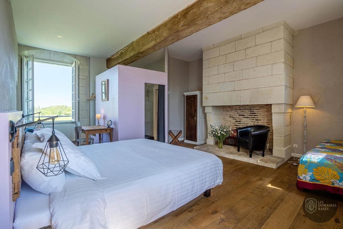 Vue extérieure du château La Garnison à Orvault en Pays de la Loire
