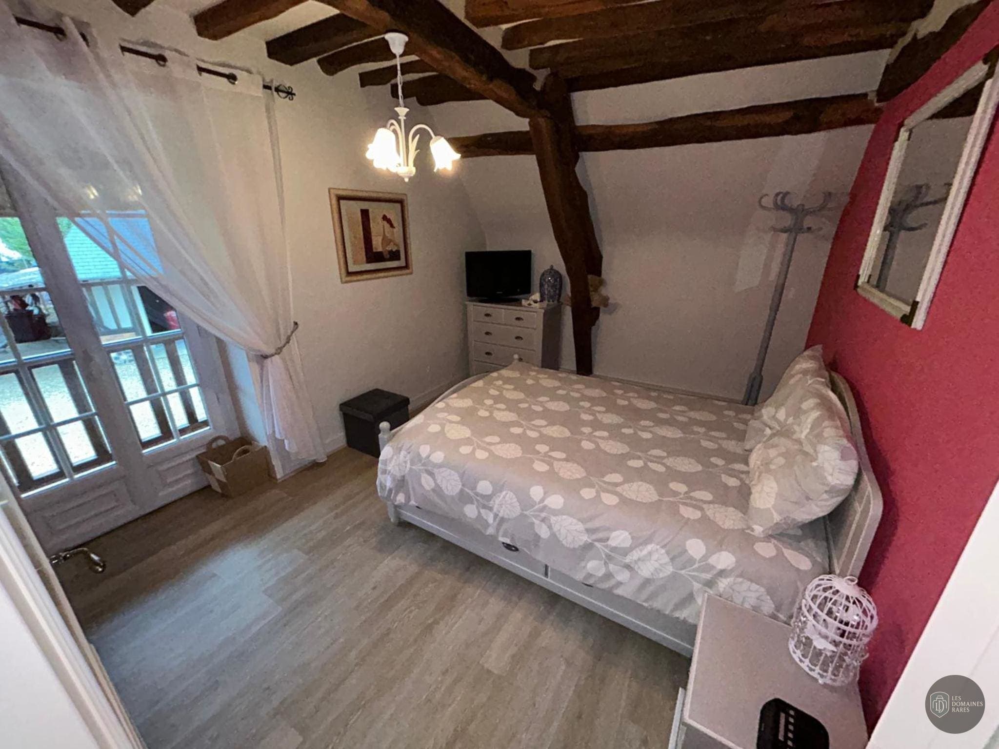 Chambre de l'hôtel La Gentilhommière en Bourgogne-Franche-Comté - séminaire côte-d'or