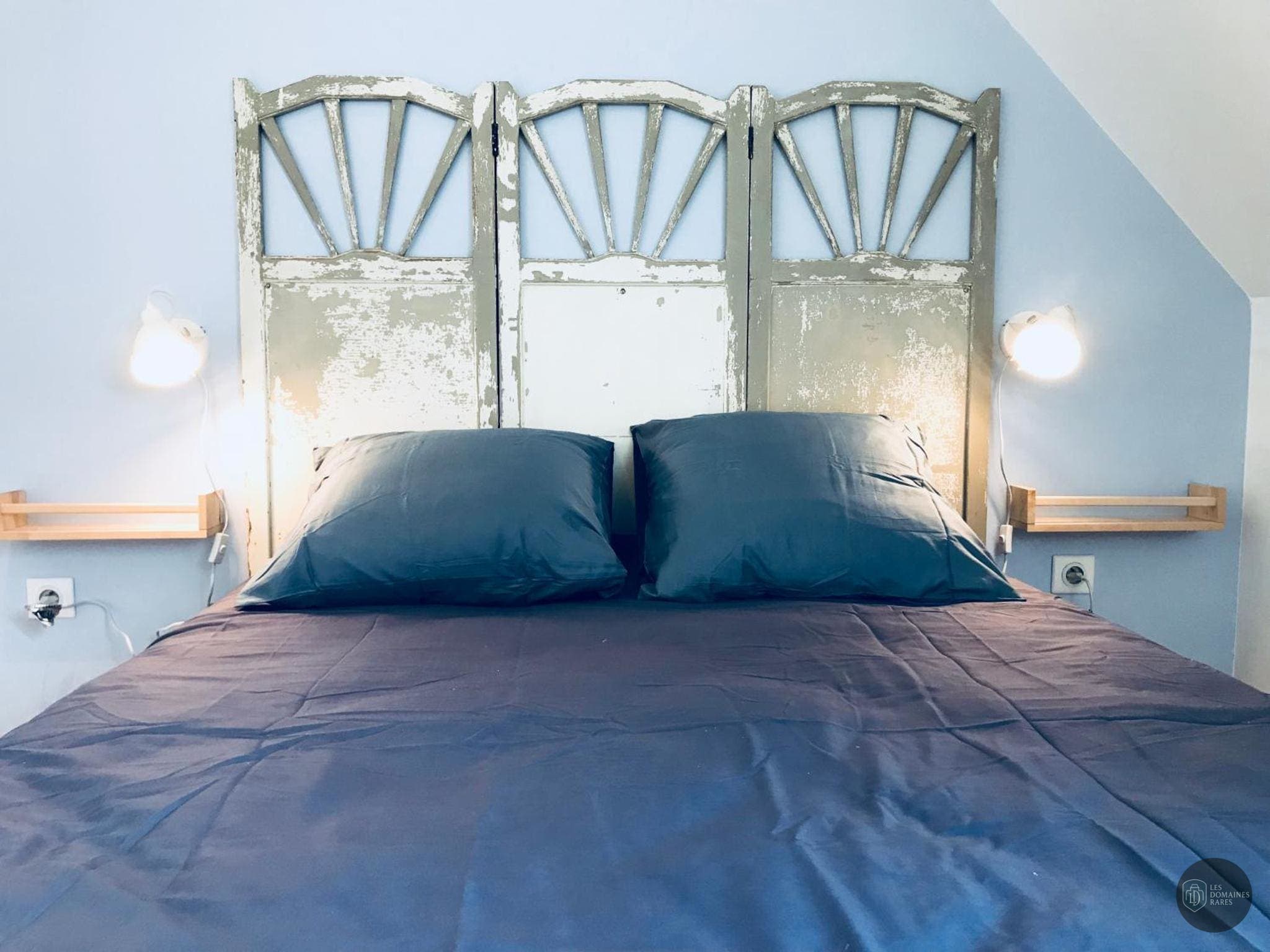 Chambre du domaine La Grange de l'Ecuyer à Chemilly en Auvergne-Rhône-Alpes