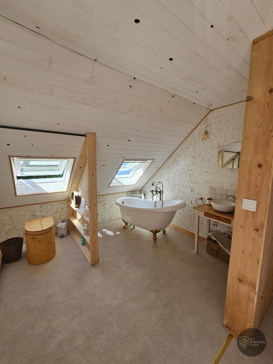 Chambre du lieu La Kabane Graslin à Nantes en Pays de la Loire - séminaire loire-atlantique (44)