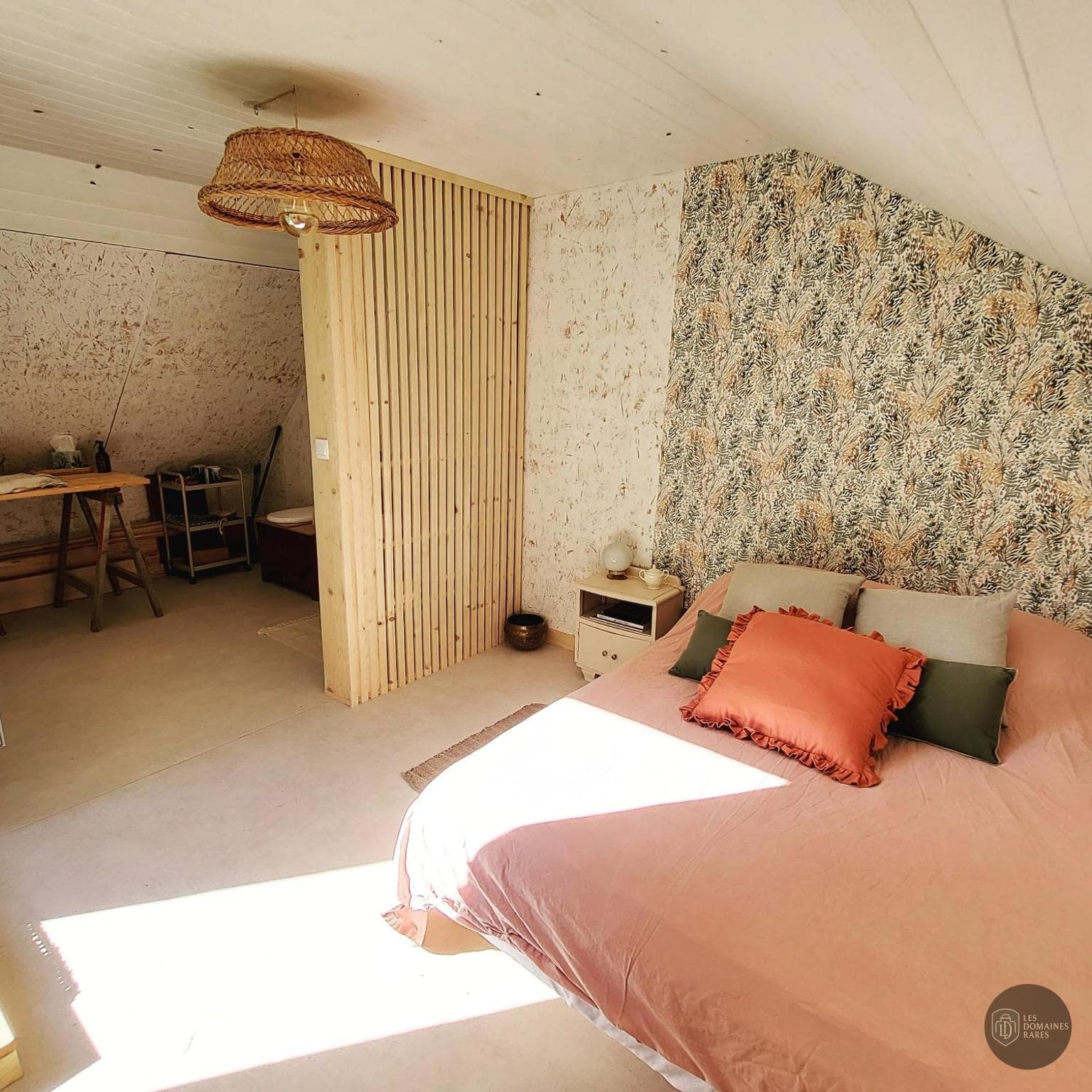 Chambre du lieu La Kabane Graslin à Nantes en Pays de la Loire