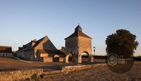 Vue extérieure du lieu La Liodière en Centre-Val de Loire