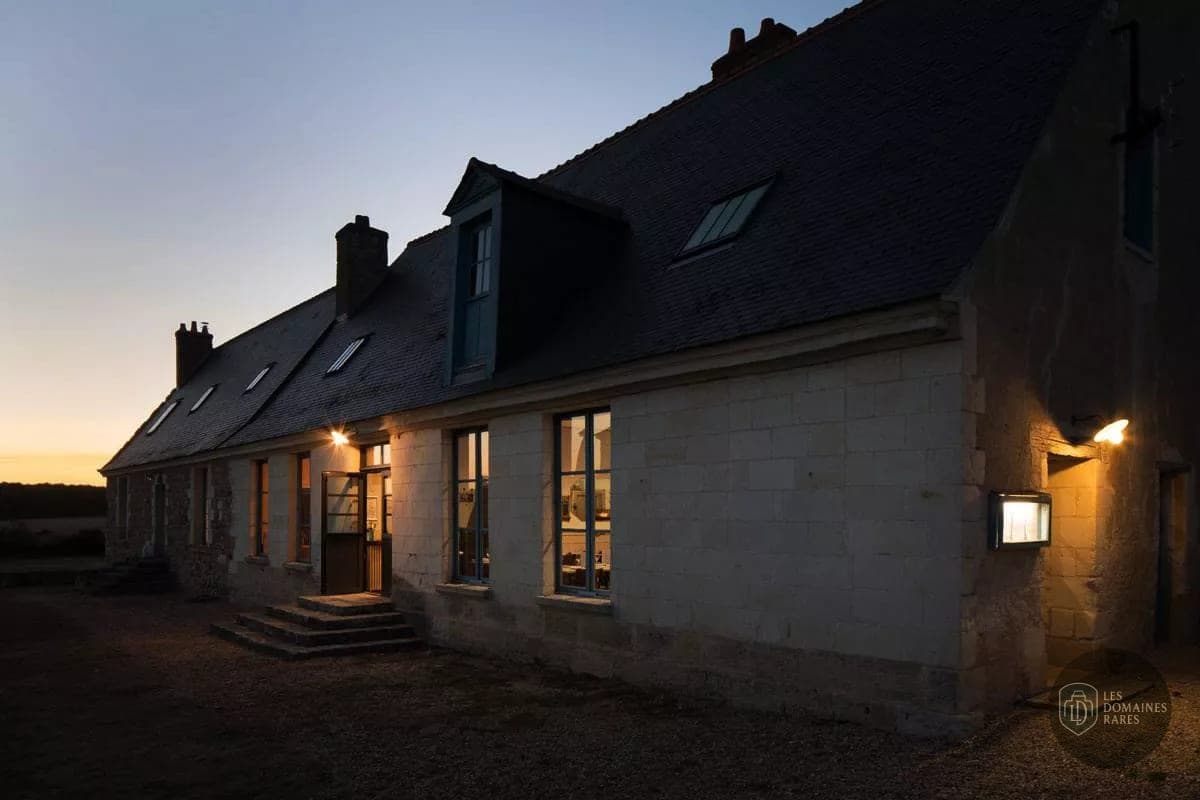 Vue extérieure du lieu La Liodière en Centre-Val de Loire