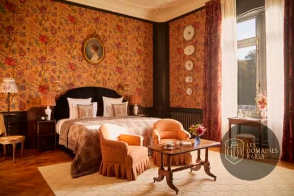 Chambre du lieu La Lisière Dorée en Île-de-France - séminaire raizeux