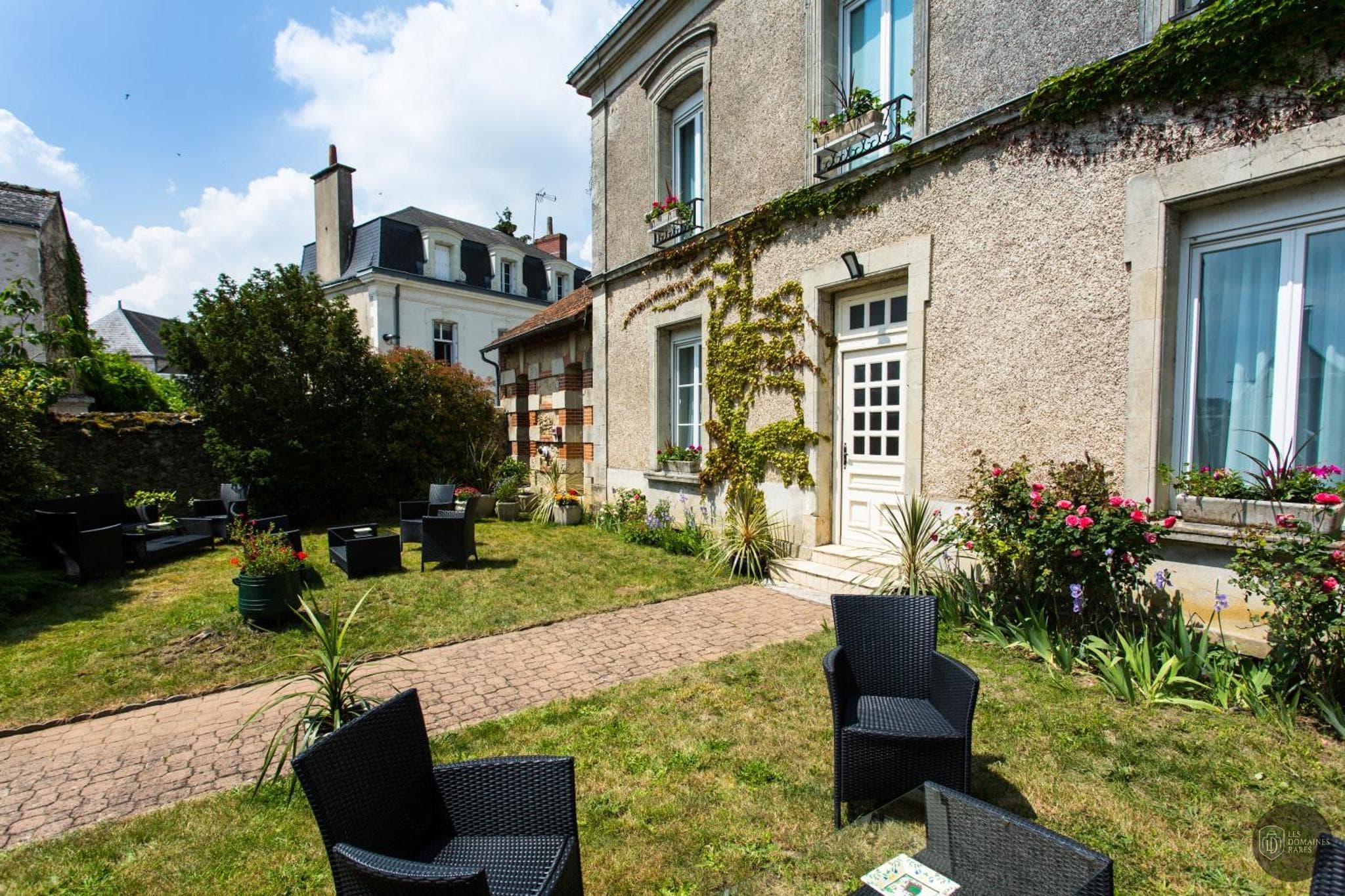 Vue extérieure du lieu La Mère Hamard à Semblancay en Centre-Val de Loire