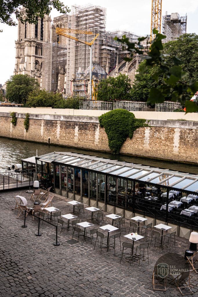 Vue extérieure du lieu La Nouvelle Seine à Paris en Île-de-France