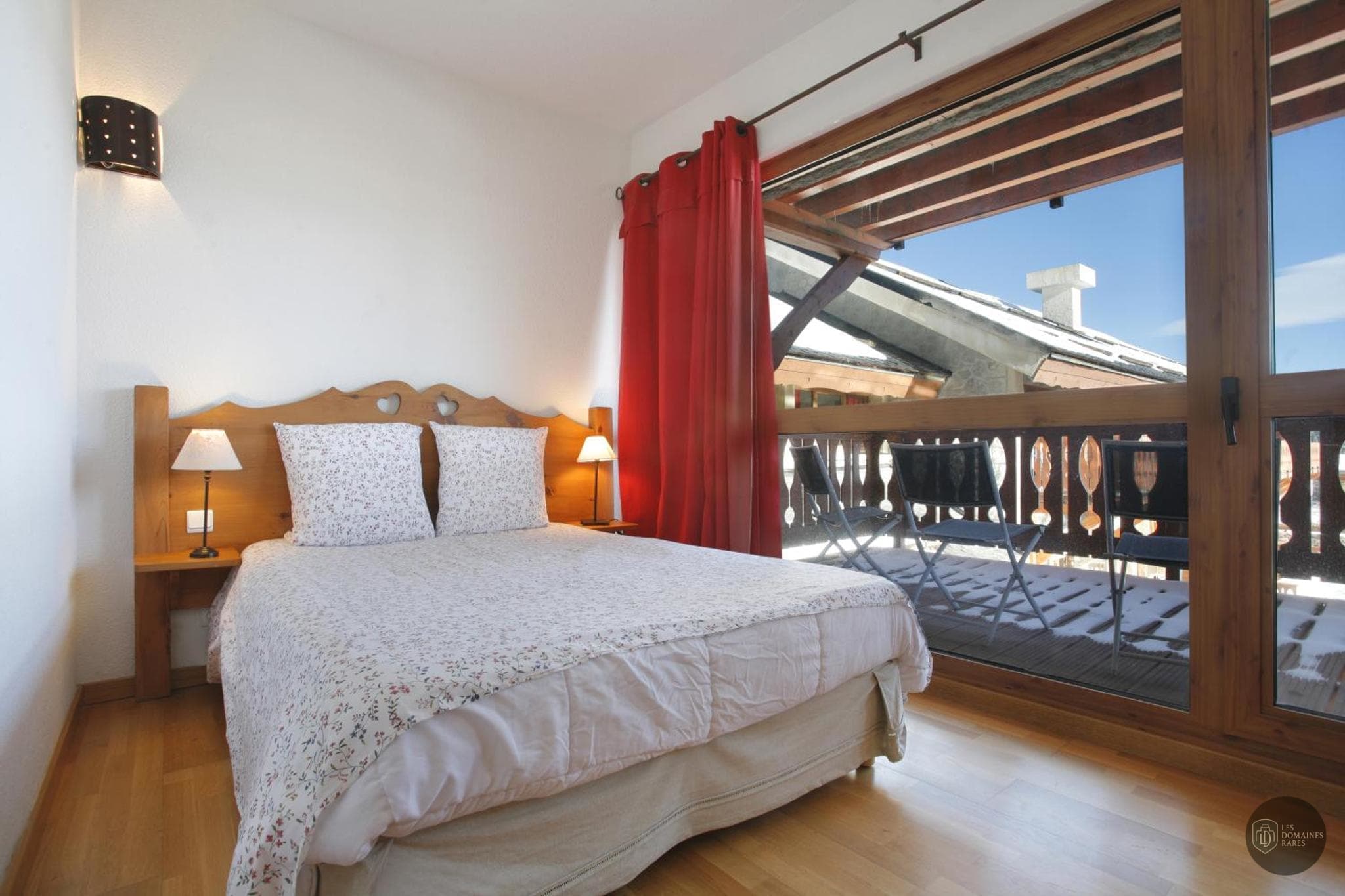 Chambre du domaine La Pradella à Bolquère en Occitanie - séminaire pyrénées-orientales
