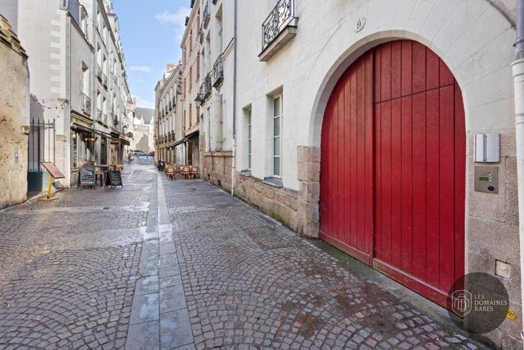 Vue de l'hôtel La Prison du Bouffay à Nantes en Pays de la Loire