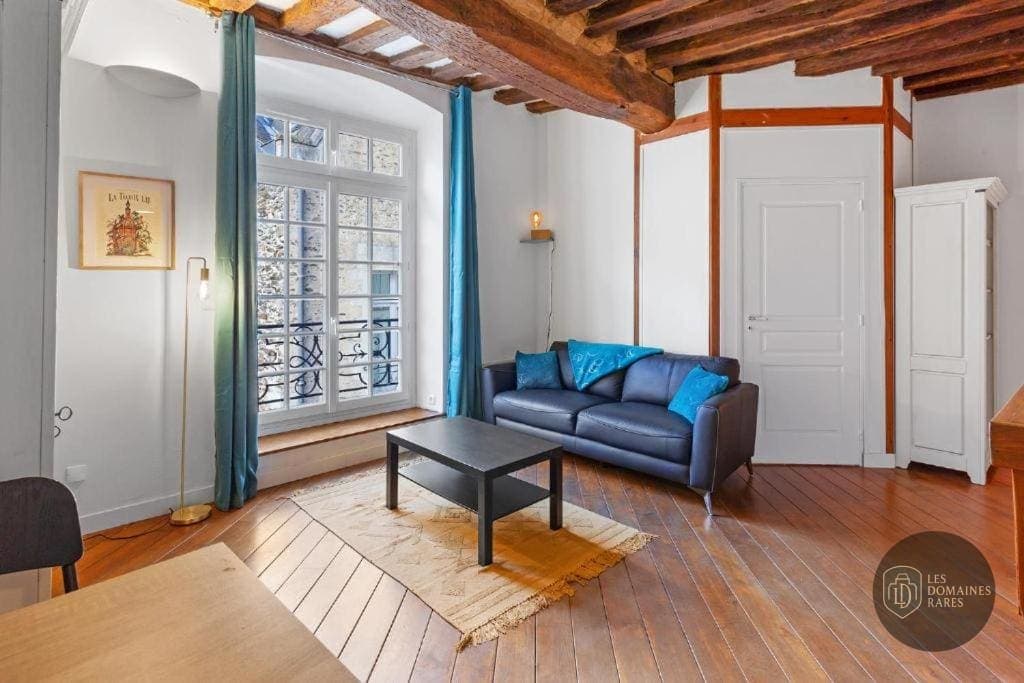 Espace intérieur de l'hôtel La Prison du Bouffay à Nantes en Pays de la Loire