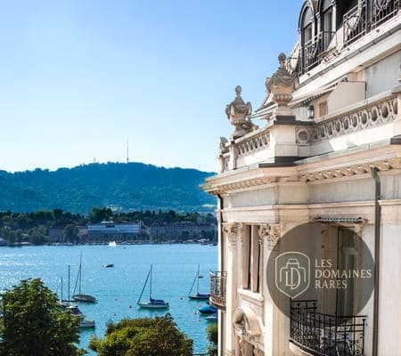 La Réserve Zurich avec vue lac