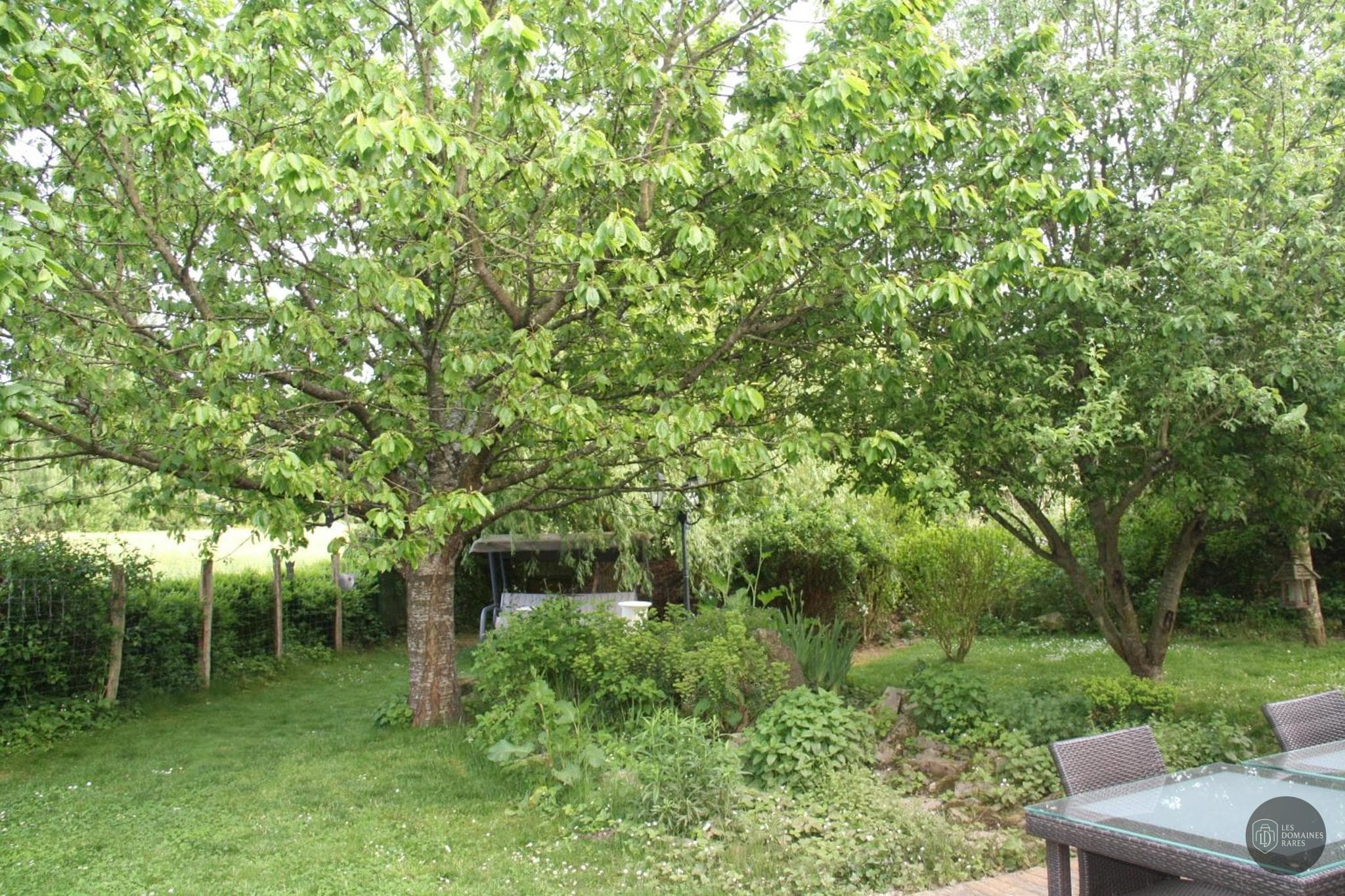 Vue extérieure du lieu La Raimbaudière à Courbeveille en Pays de la Loire