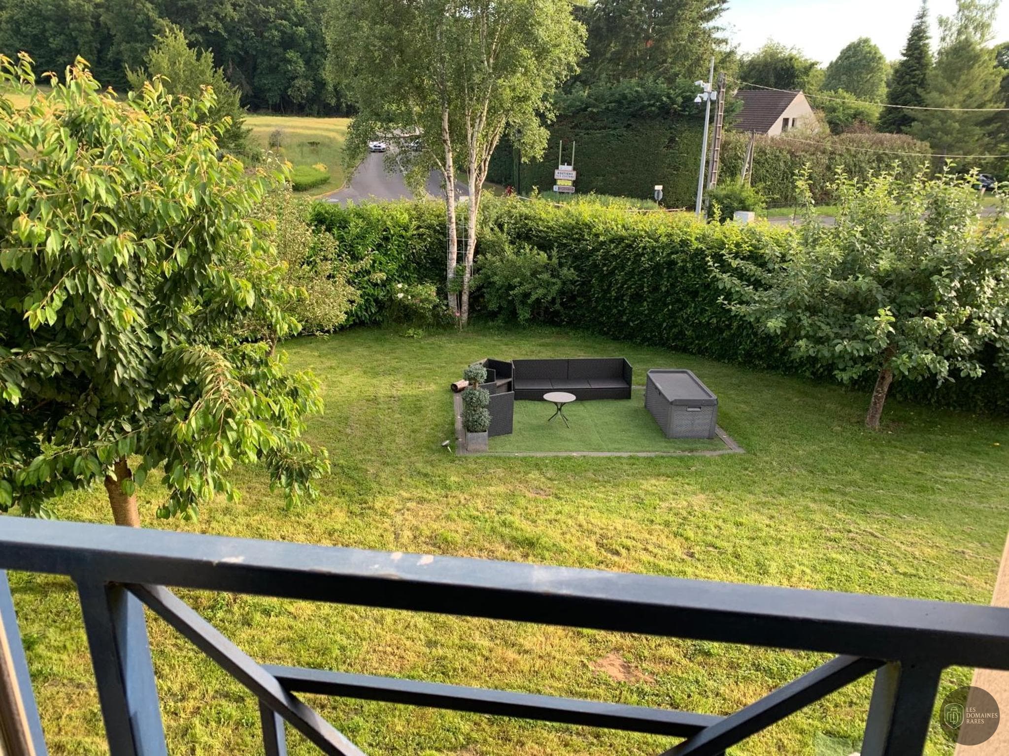 Vue extérieure du lieu La Raimbaudière à Courbeveille en Pays de la Loire