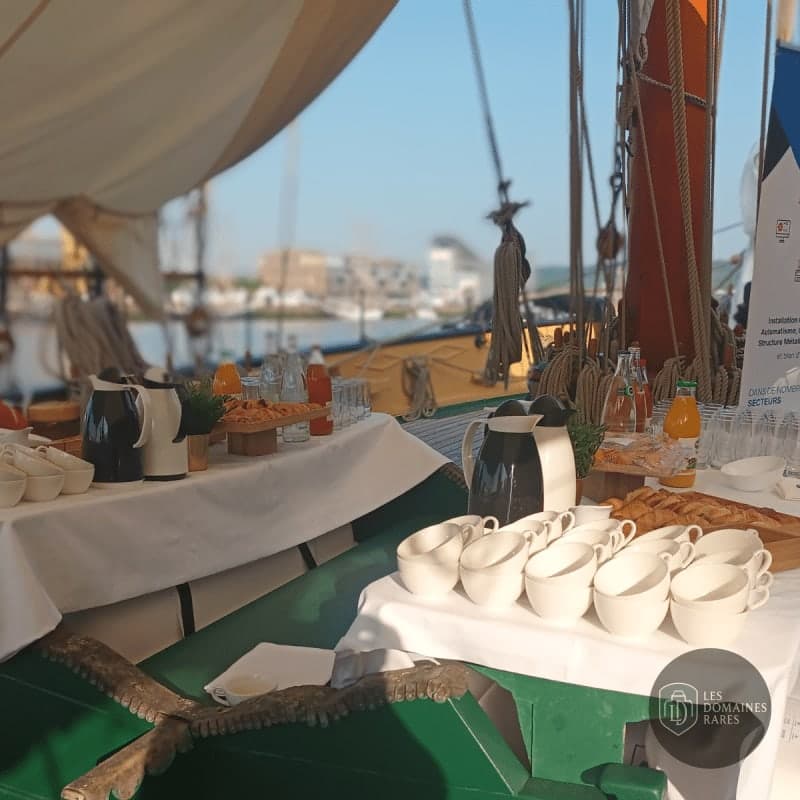 Restaurant du bateau La Recouvrance en Bretagne - séminaire brest