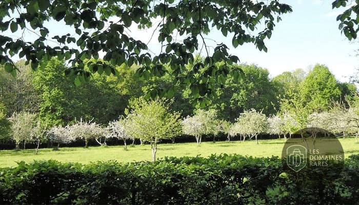 Vue extérieure du lieu La Roche du Theil en Bretagne