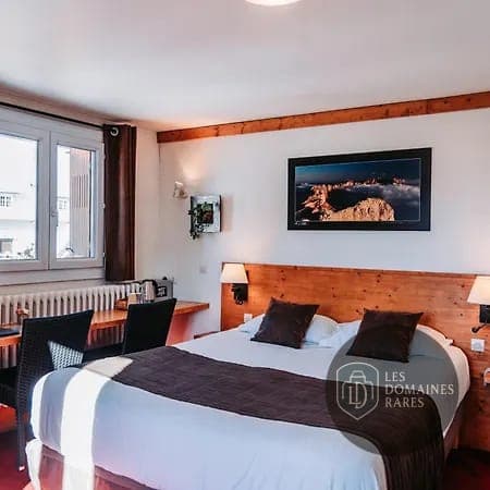 Chambre de l'hôtel La Roseraie Villard-de-Lans en Auvergne-Rhône-Alpes