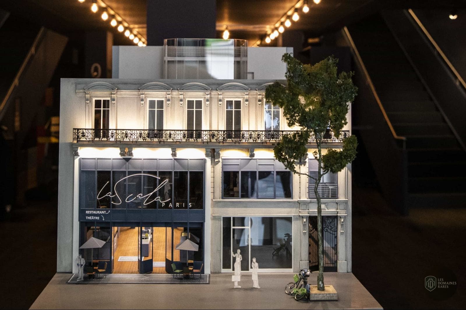Maquette de la façade de La Scala