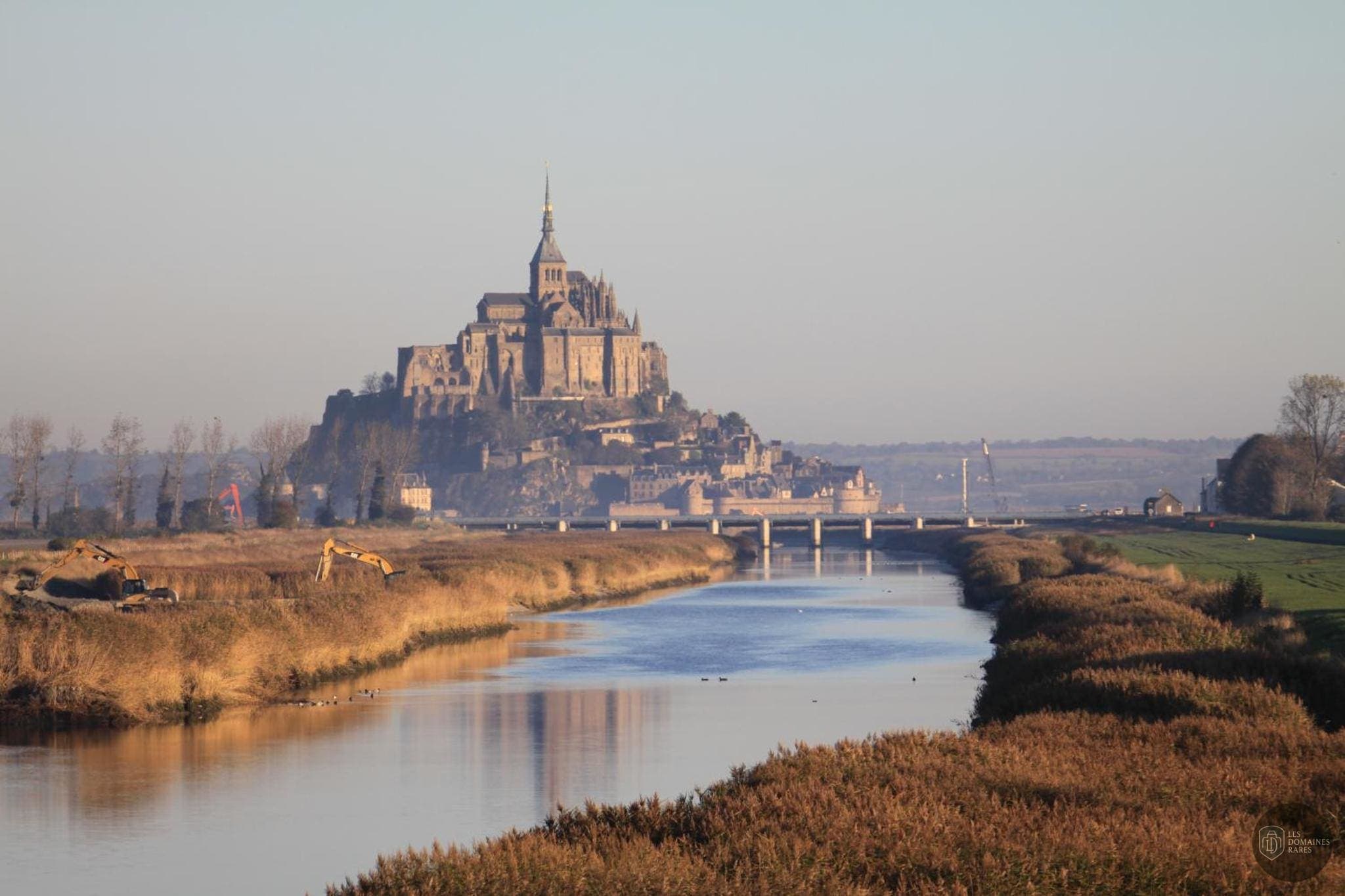 Vue extérieure du lieu La Tour Brette à Pontorson en Normandie