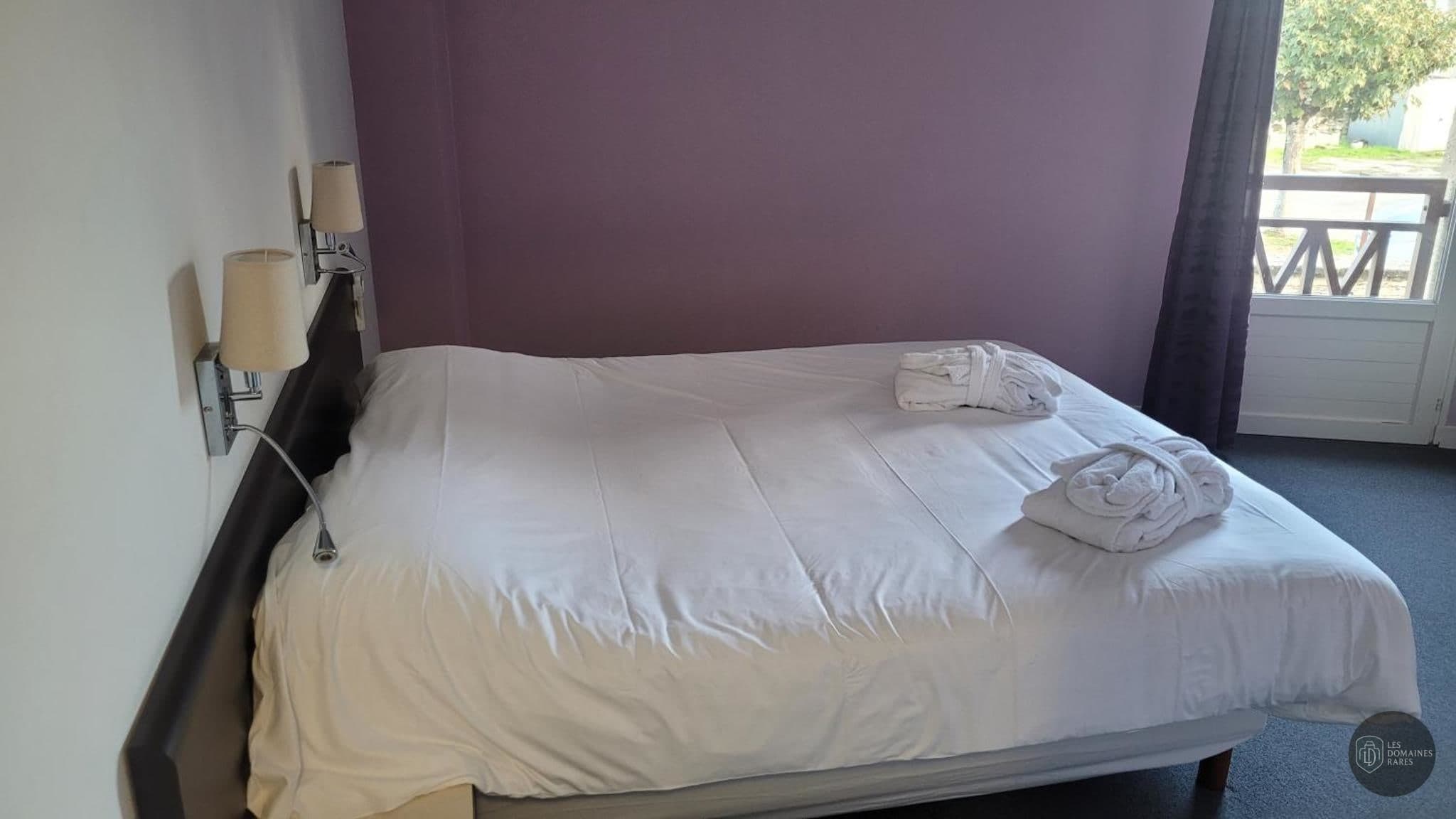Chambre de l'hôtel La Truffière en Occitanie