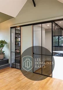 Verrière coulissante et cuisine