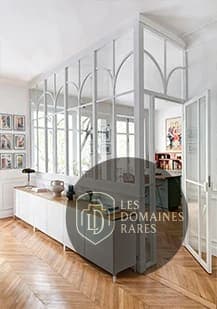 Verrière battante et meuble de rangement