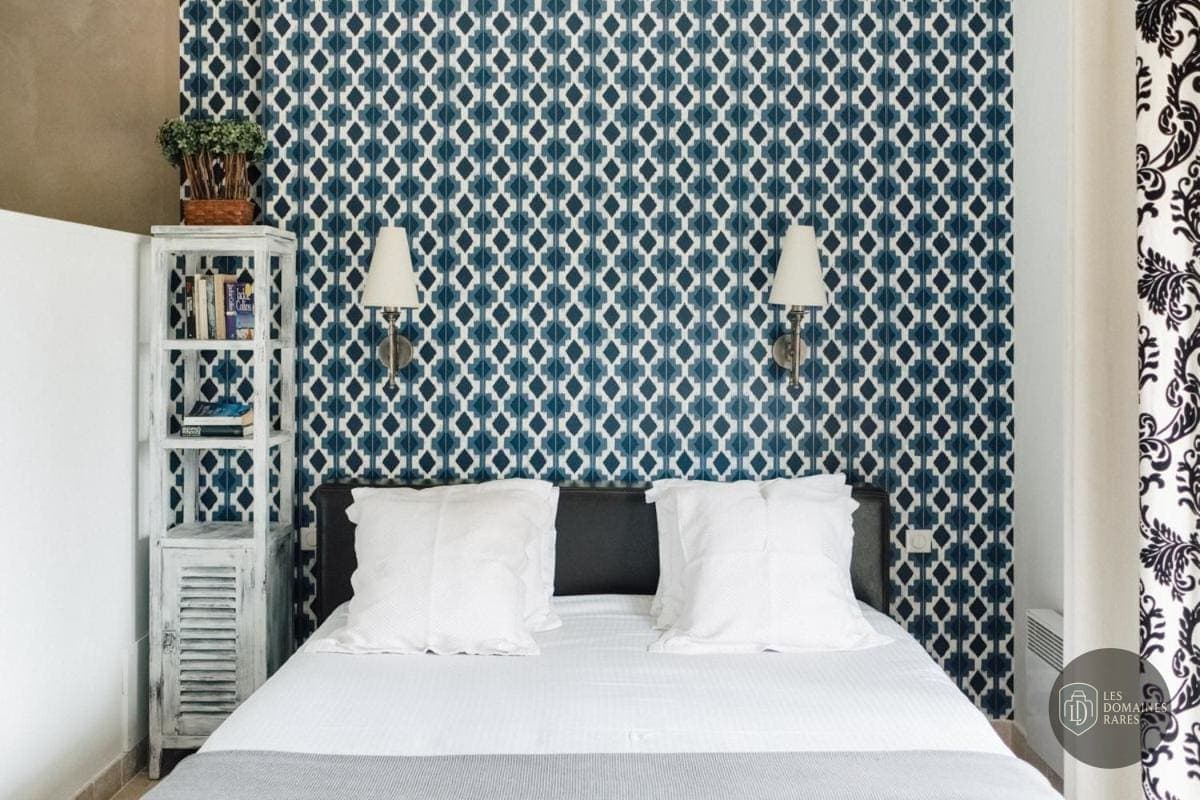 Chambre de l'hôtel La Vigne de Ramatuelle à Ramatuelle en Provence-Alpes-Côte d'Azur