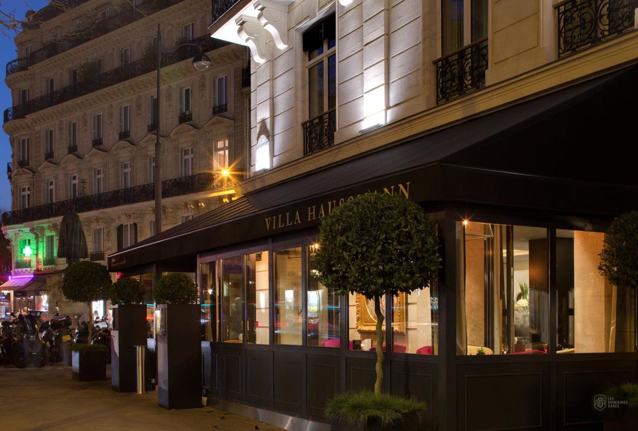 Vue de l'hôtel La Villa Haussmann en Île-de-France