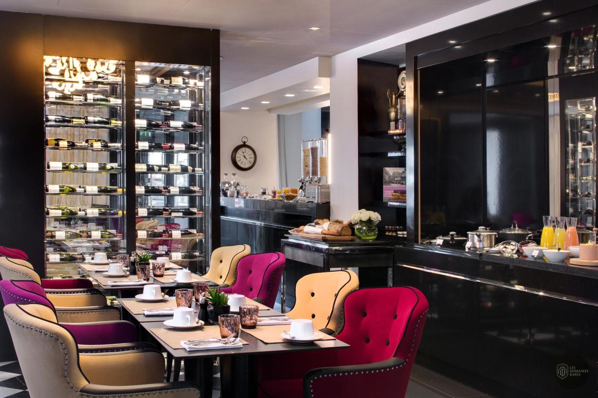 Restaurant de l'hôtel La Villa Haussmann en Île-de-France