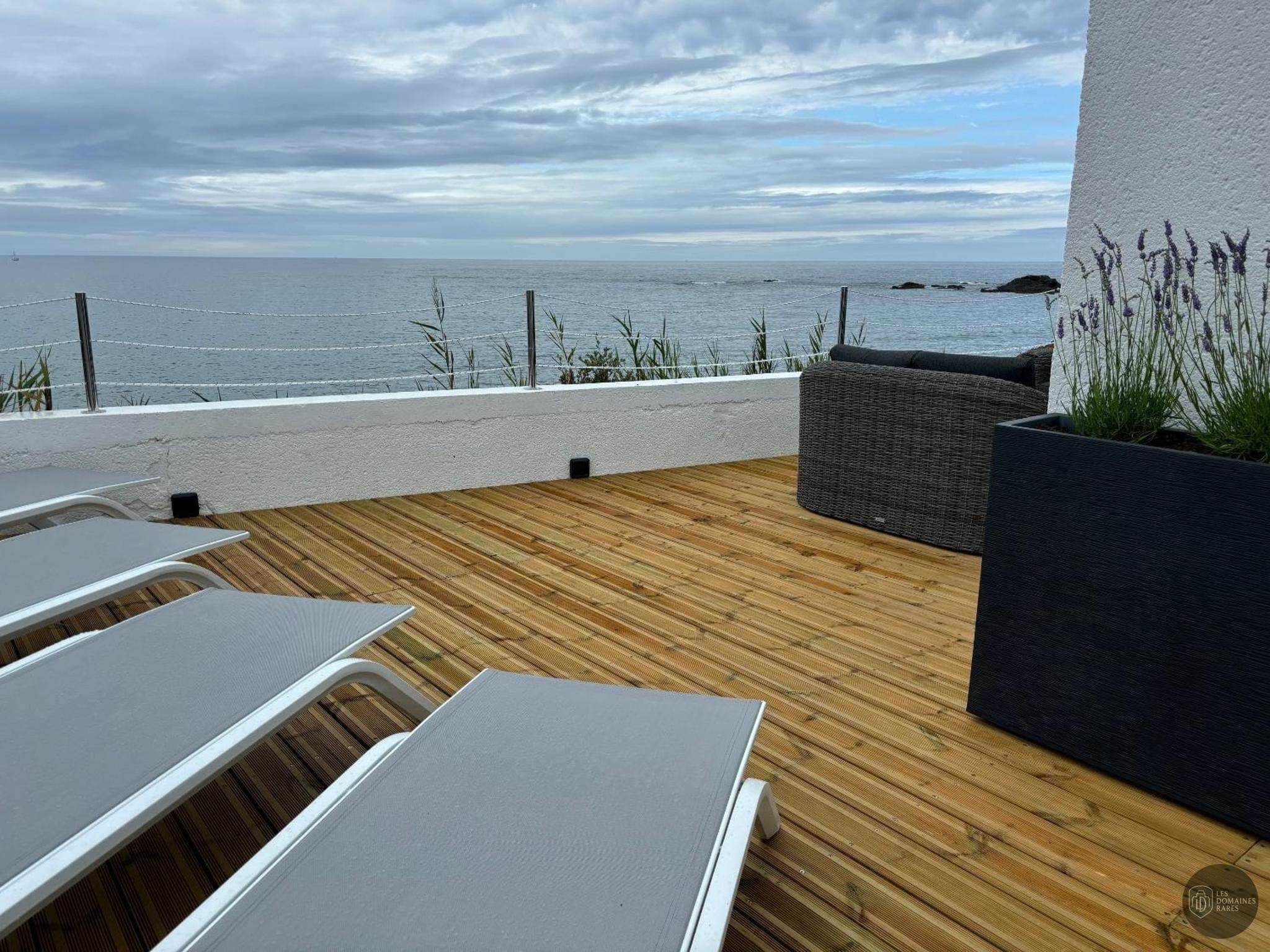 Vue extérieure de la villa La Villa Saint Jean en Pays de la Loire