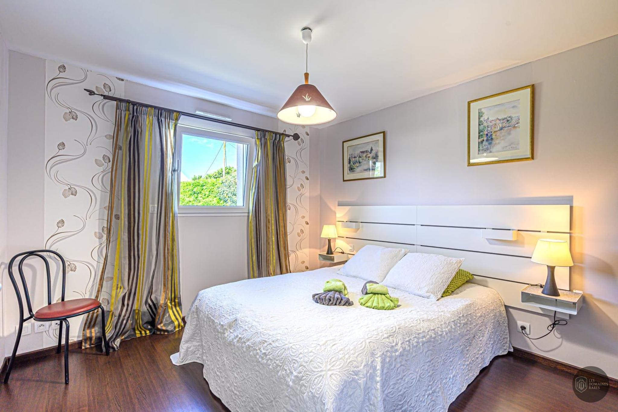 Chambre du lieu Label Escale à Nantes en Pays de la Loire - séminaire loire-atlantique (44)