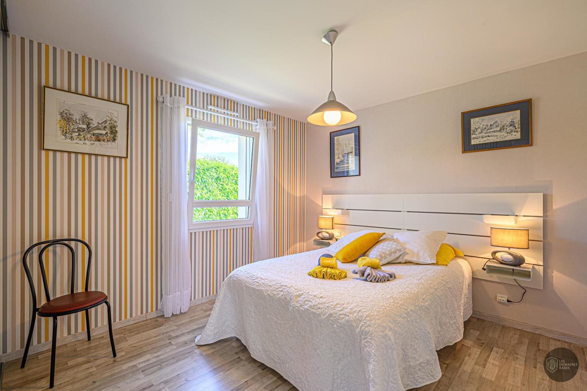 Chambre du lieu Label Escale à Nantes en Pays de la Loire