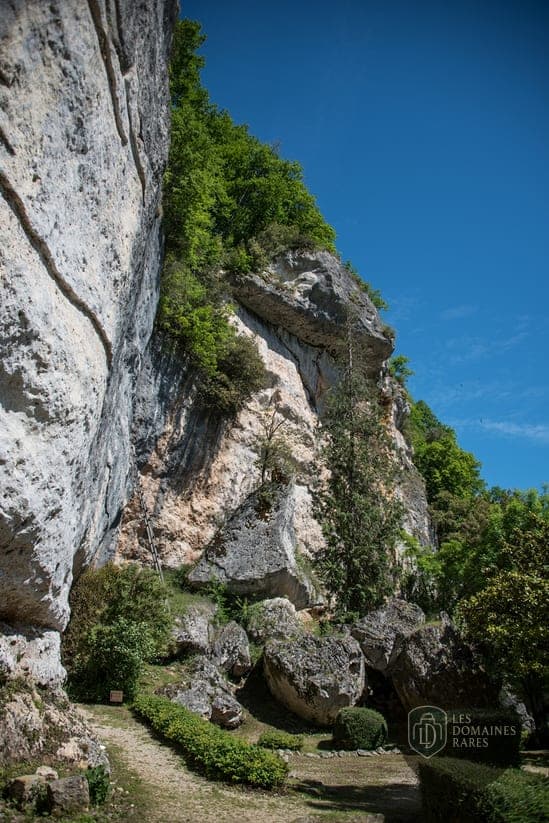 Vue extérieure du lieu Lascaux en Nouvelle-Aquitaine
