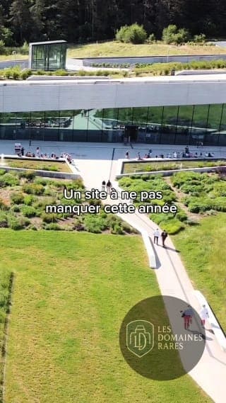Vue extérieure du lieu Lascaux en Nouvelle-Aquitaine