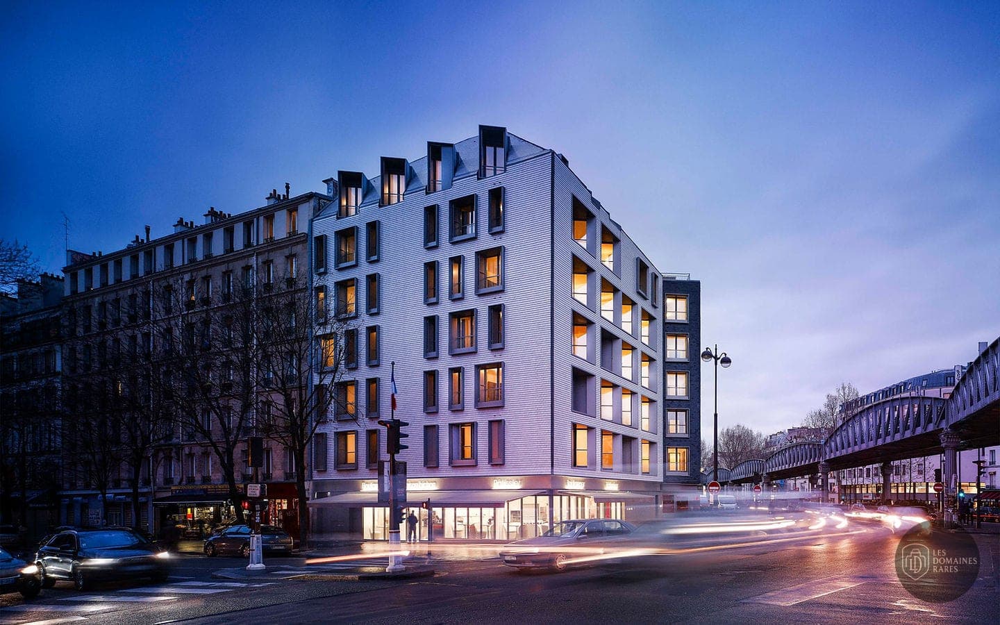 Vue extérieure du bâtiment Le 253