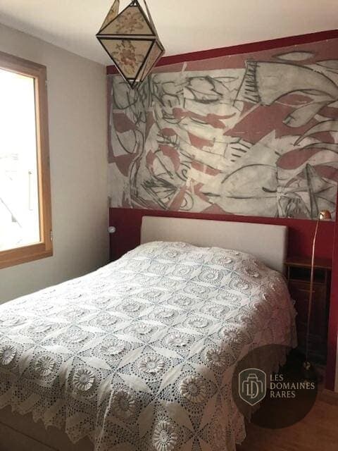 Chambre du lieu Le Beau Rivage à Condrieu en Auvergne-Rhône-Alpes - séminaire rhône (69)