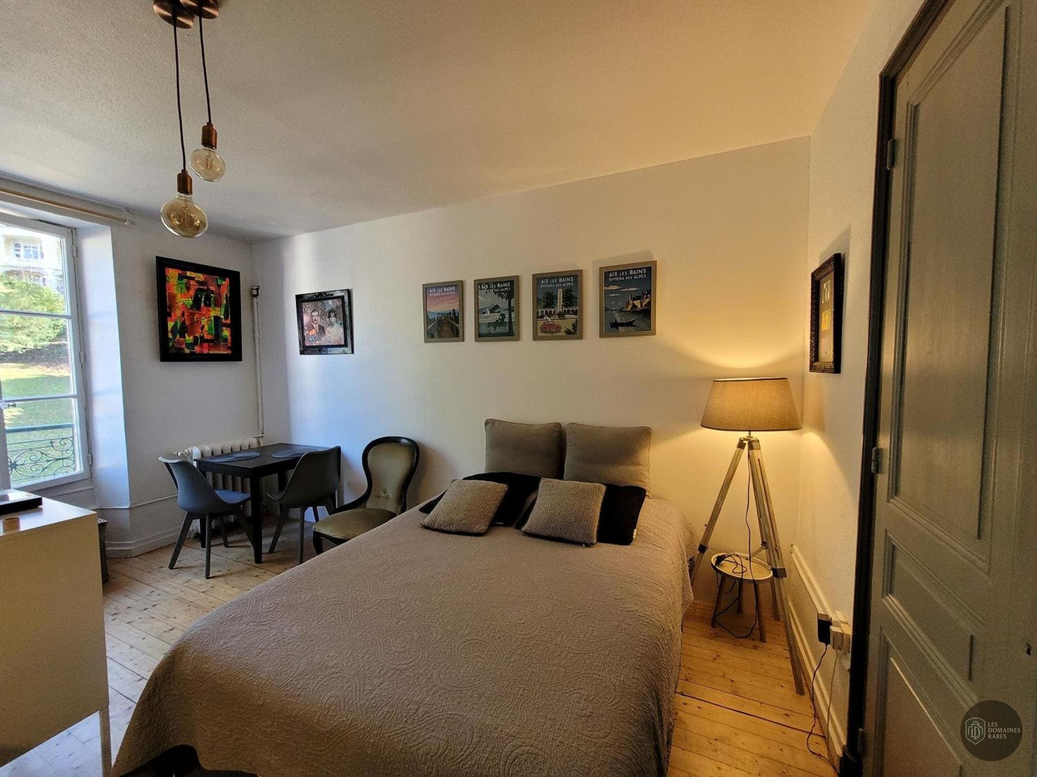 Chambre de l'hôtel Le Beau Site en Auvergne-Rhône-Alpes