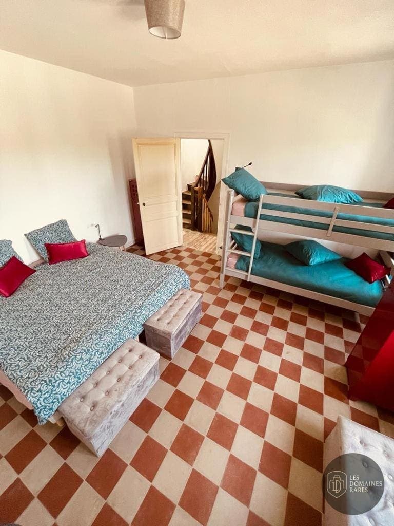 Chambre du lieu Le Bistrot de la Bulle à Charentilly en Centre-Val de Loire