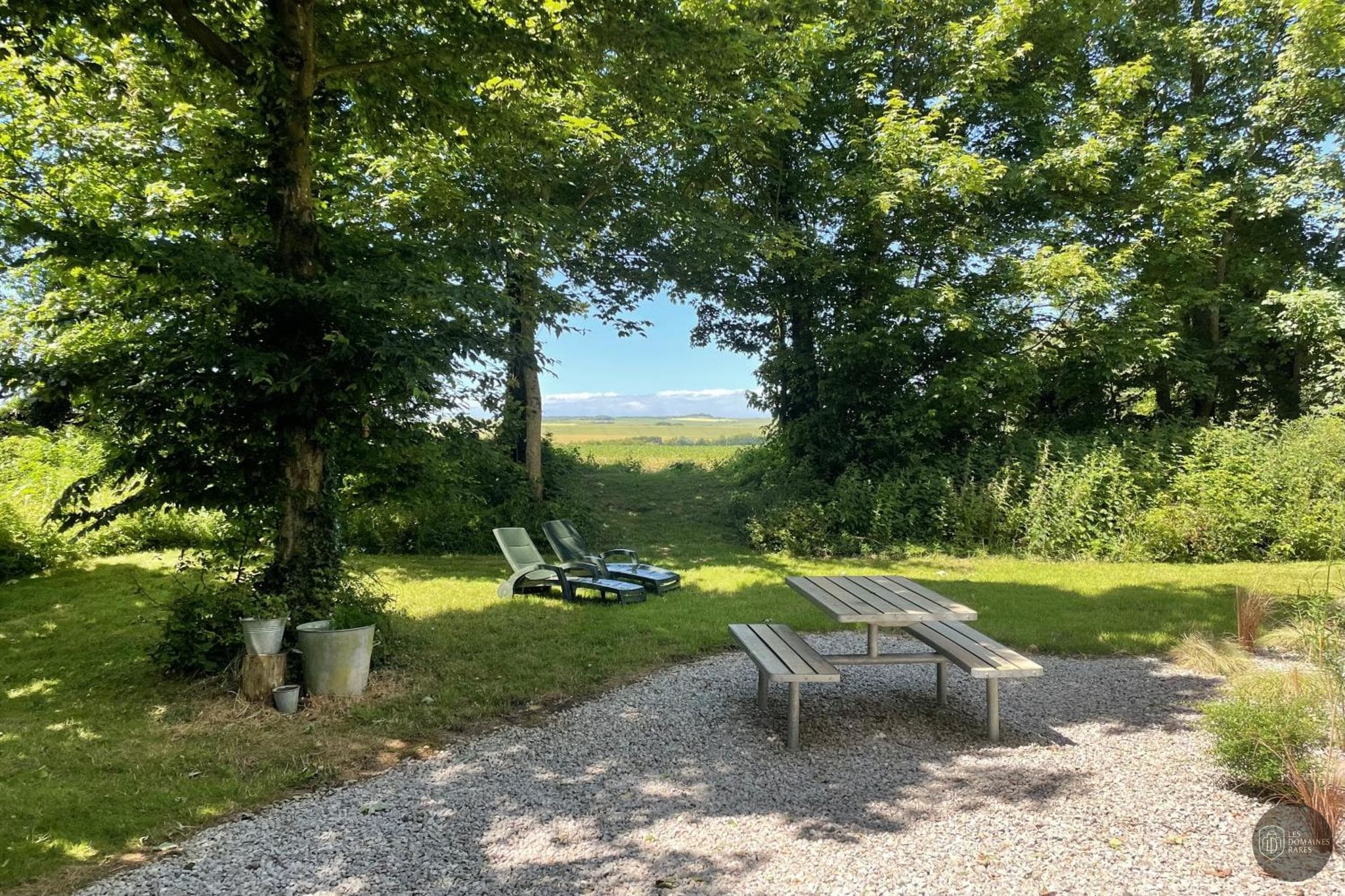 Vue extérieure de la ferme Le Bungalow à Vichy en Auvergne-Rhône-Alpes