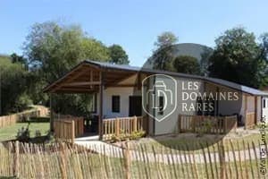 Vue extérieure du lieu Le Camp Vert en Bretagne