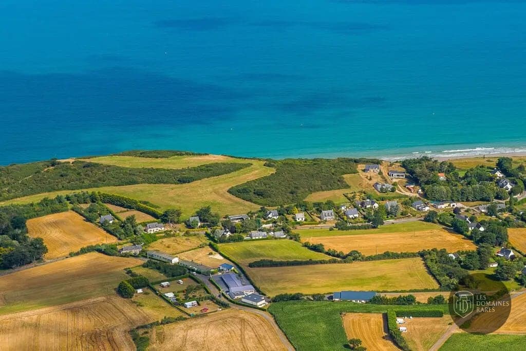 Vue extérieure du lieu Le Camp Vert en Bretagne