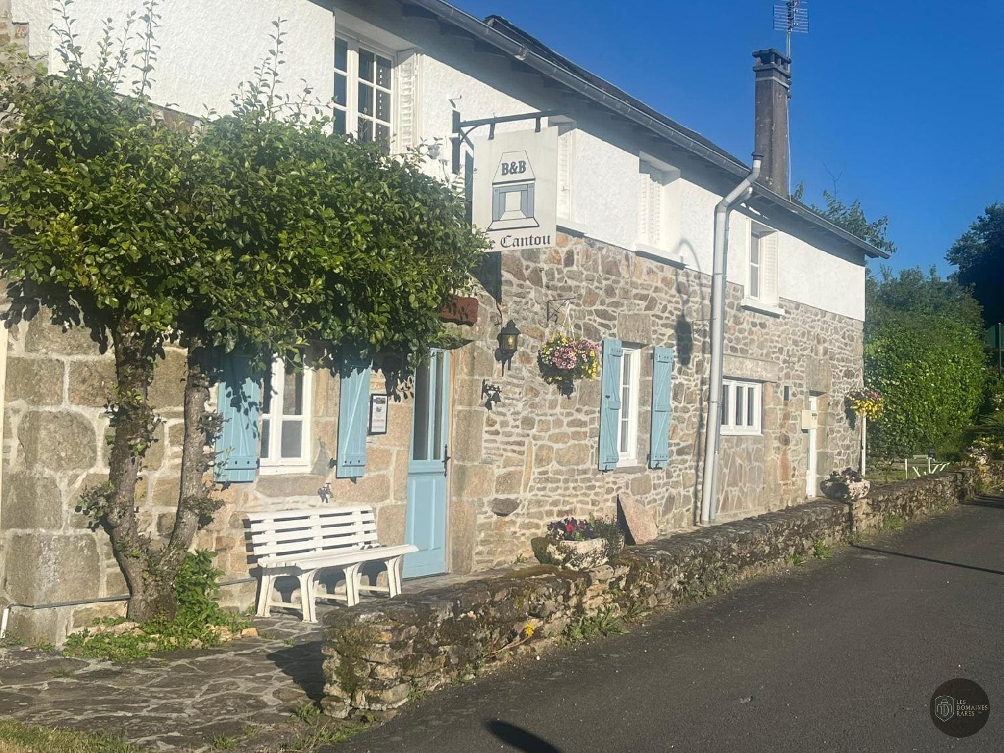 Vue extérieure du lieu Le Cantou à Limoges en Nouvelle-Aquitaine