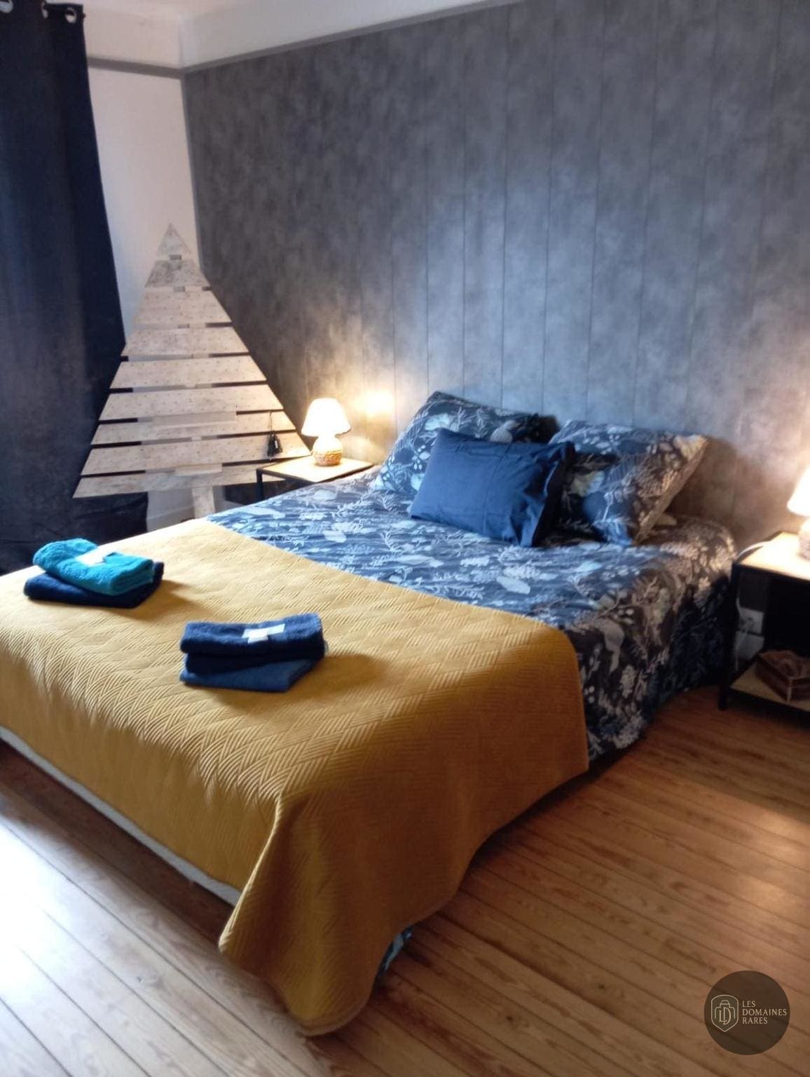 Chambre du domaine Le Carlotta à Caen en Normandie - séminaire calvados