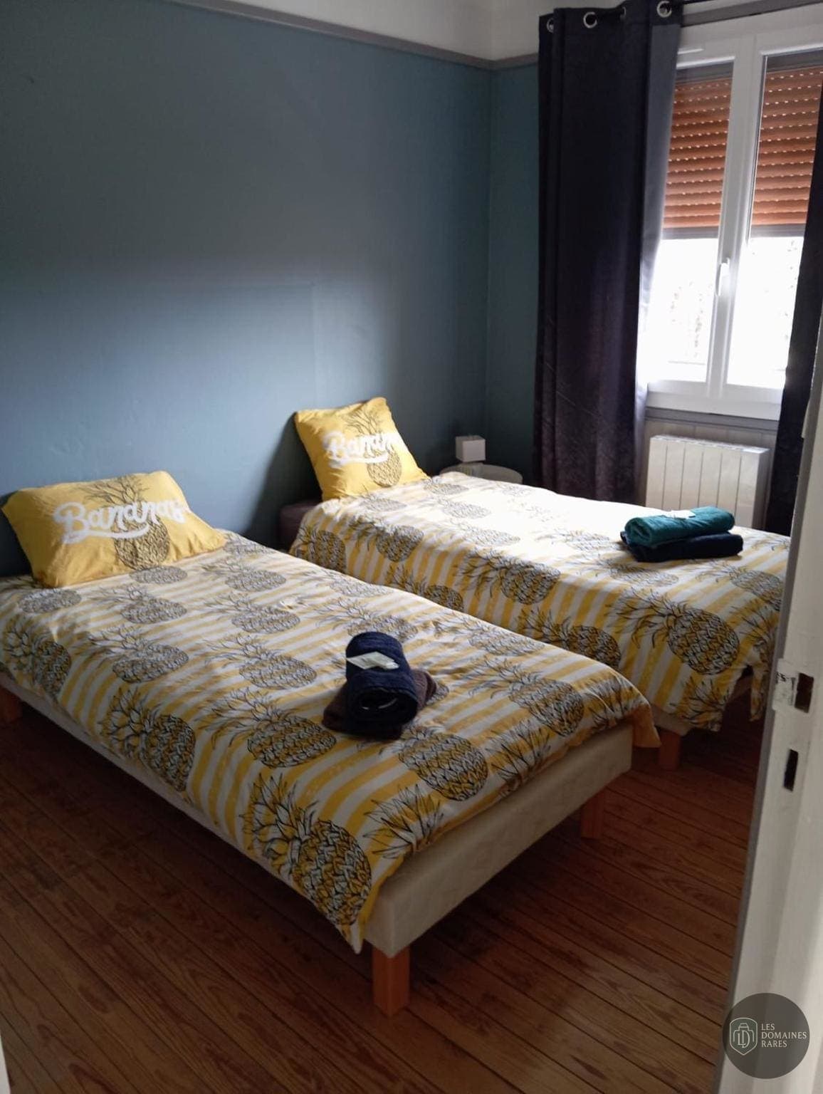 Chambre du domaine Le Carlotta à Caen en Normandie